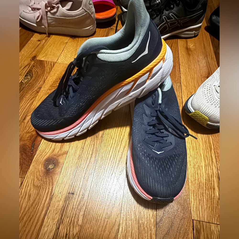 Hoka running shoes sneakers size 8.5 blue